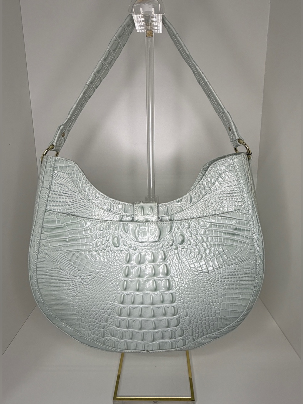 Brahmin NWT Bethany Shoulder Bag - Seaglass Melbourne - Picture 2 of 6